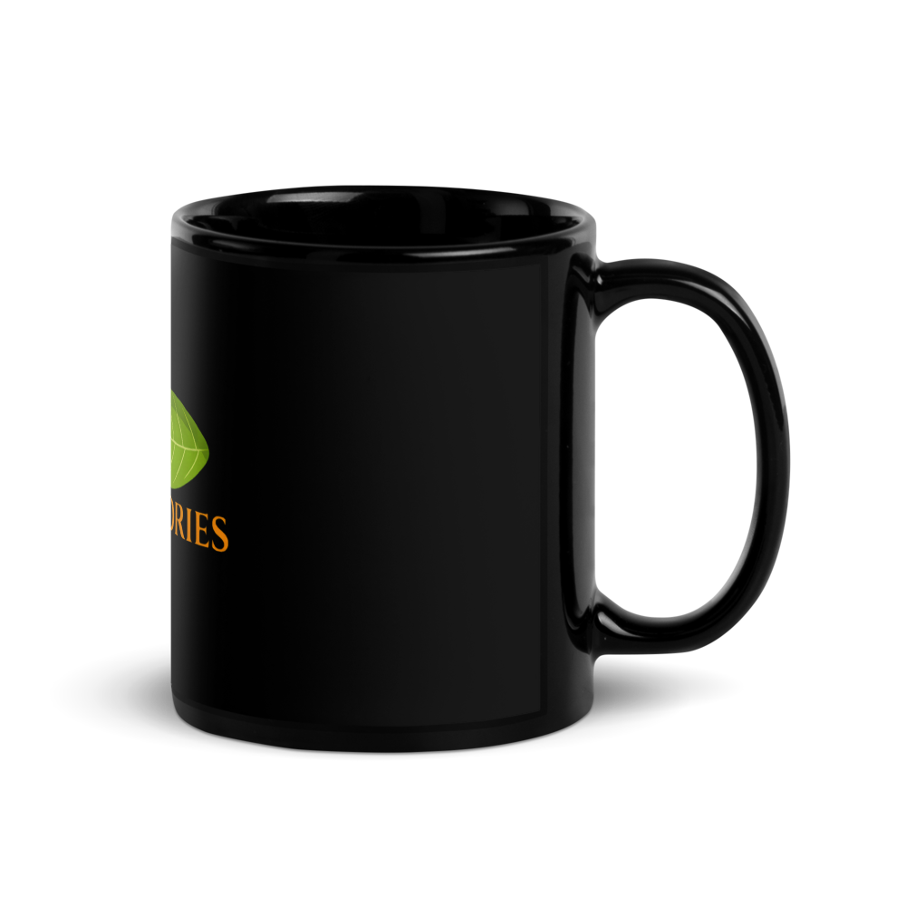 Sher Stories Official Black Glossy Mug thumbnail 3