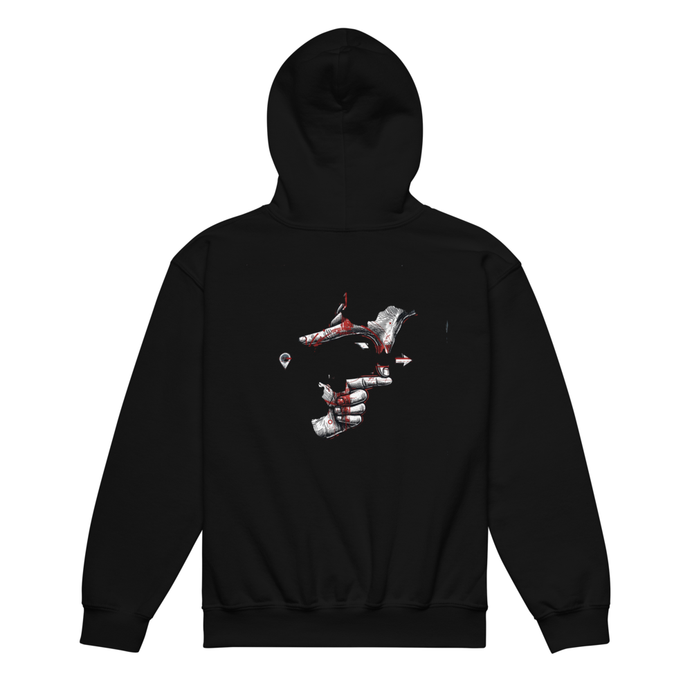 Mysterious Shh Boy Illustration thumbnail 2