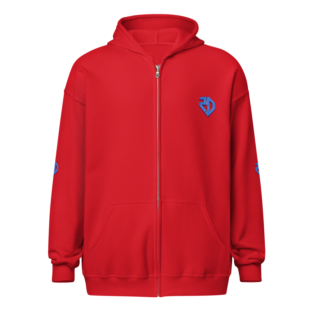 Unisex heavy blend zip hoodie thumbnail 2