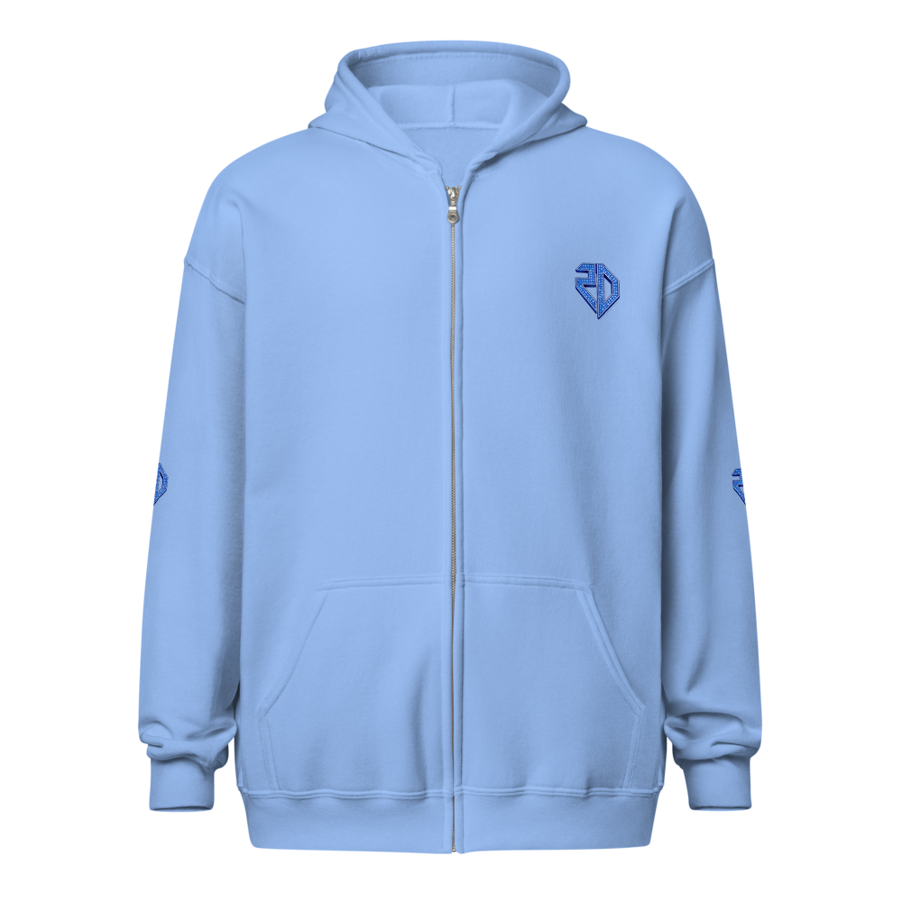 Unisex heavy blend zip hoodie thumbnail 2