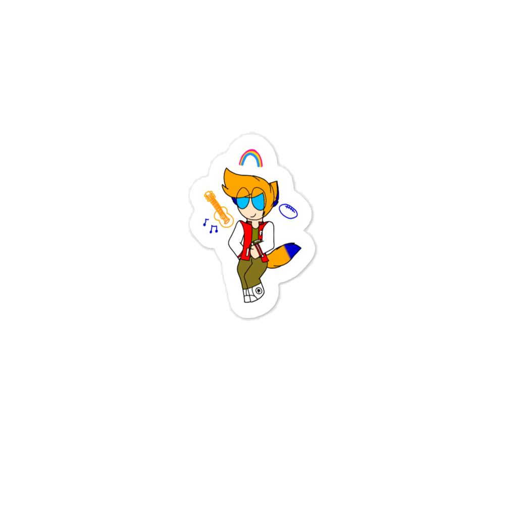 Floxy sticker | the foxdy xd girl