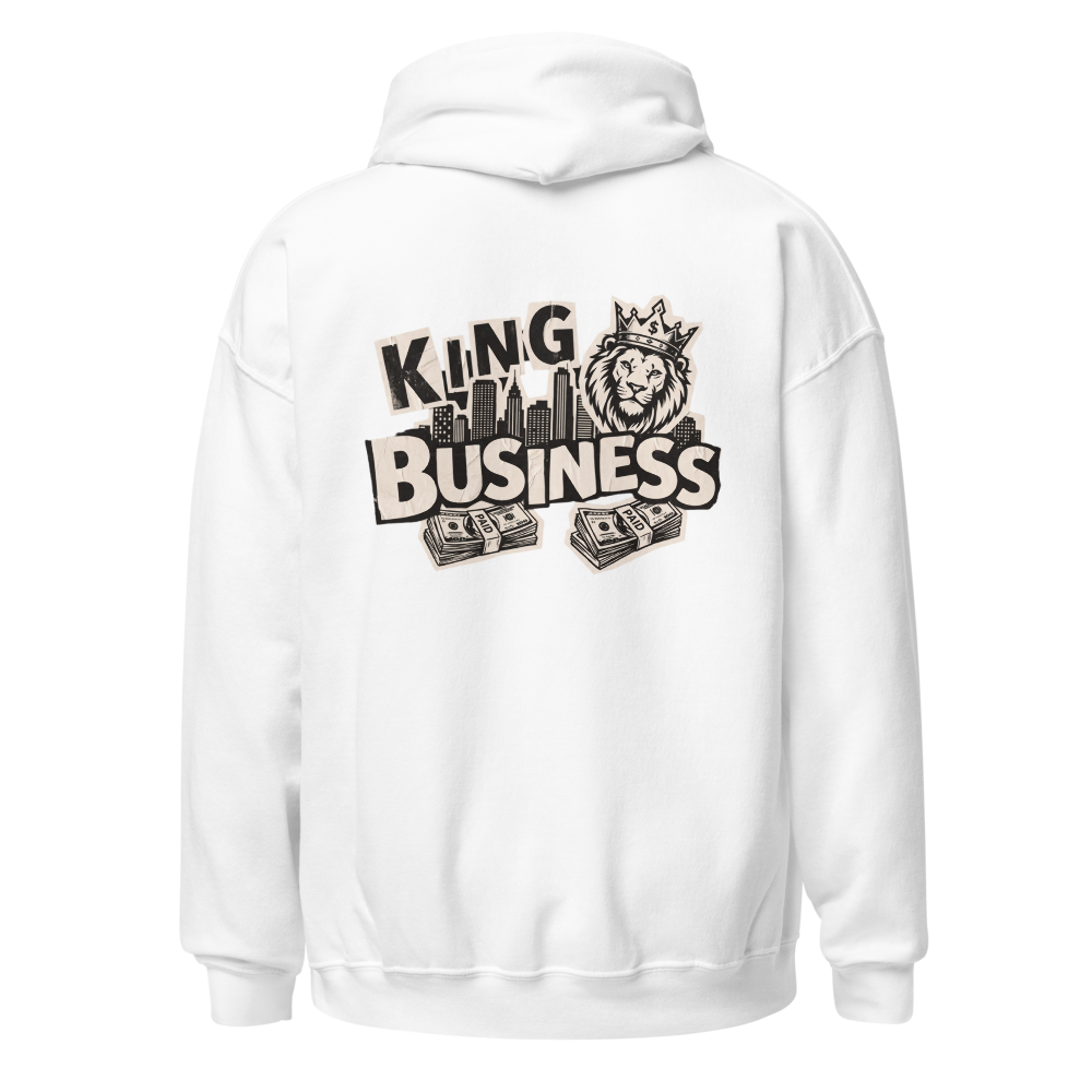 King of Business Unisex  Heavy Blend Hoodie Urban  thumbnail 4