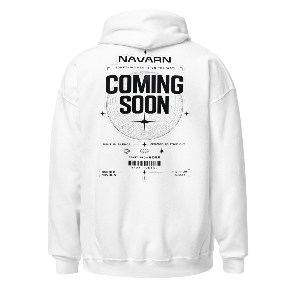 Blend hoodie coming soon style.  thumbnail 4