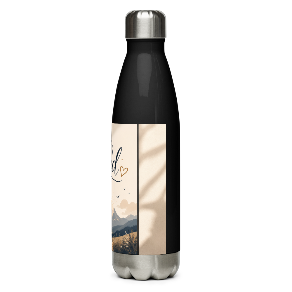Steel water bottle it good style  thumbnail 3