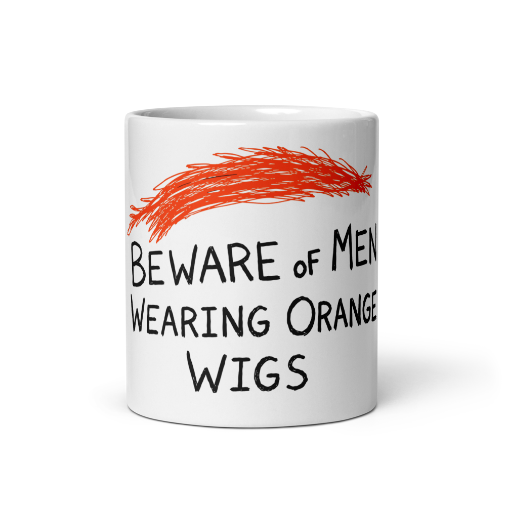 The Orange Wig Mug thumbnail 3