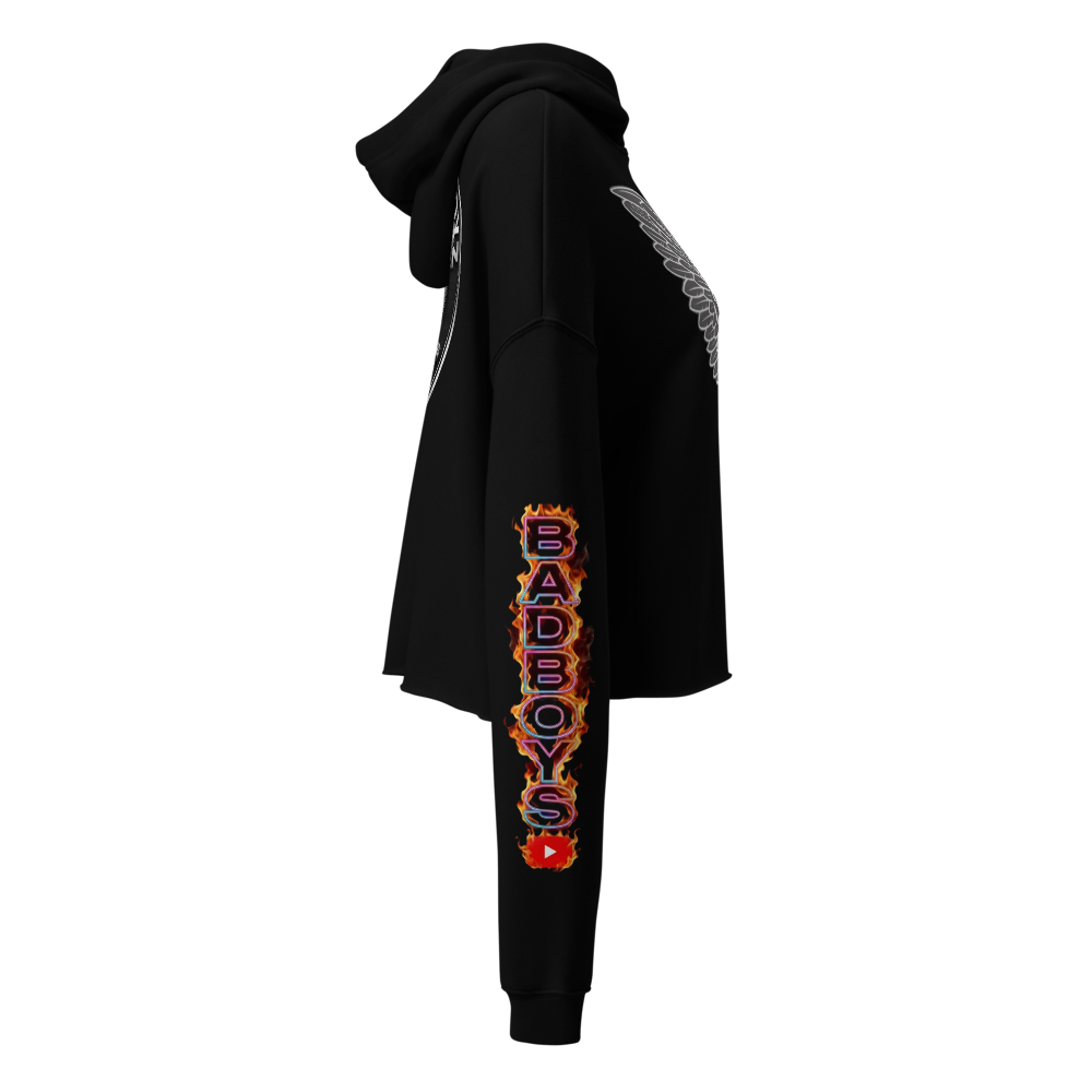 Boosted women’s cropped hoodie thumbnail 4