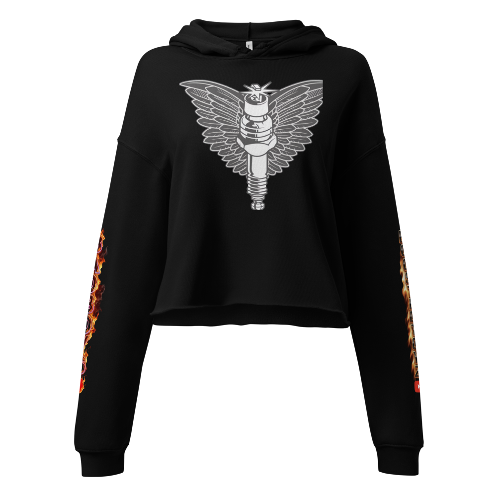 Boosted women’s cropped hoodie