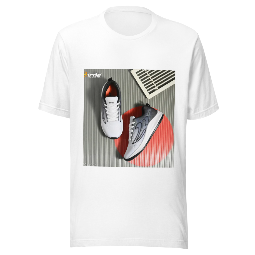 White Plain Round Neck Cotton Unisex T-Shirt | Sof thumbnail 2