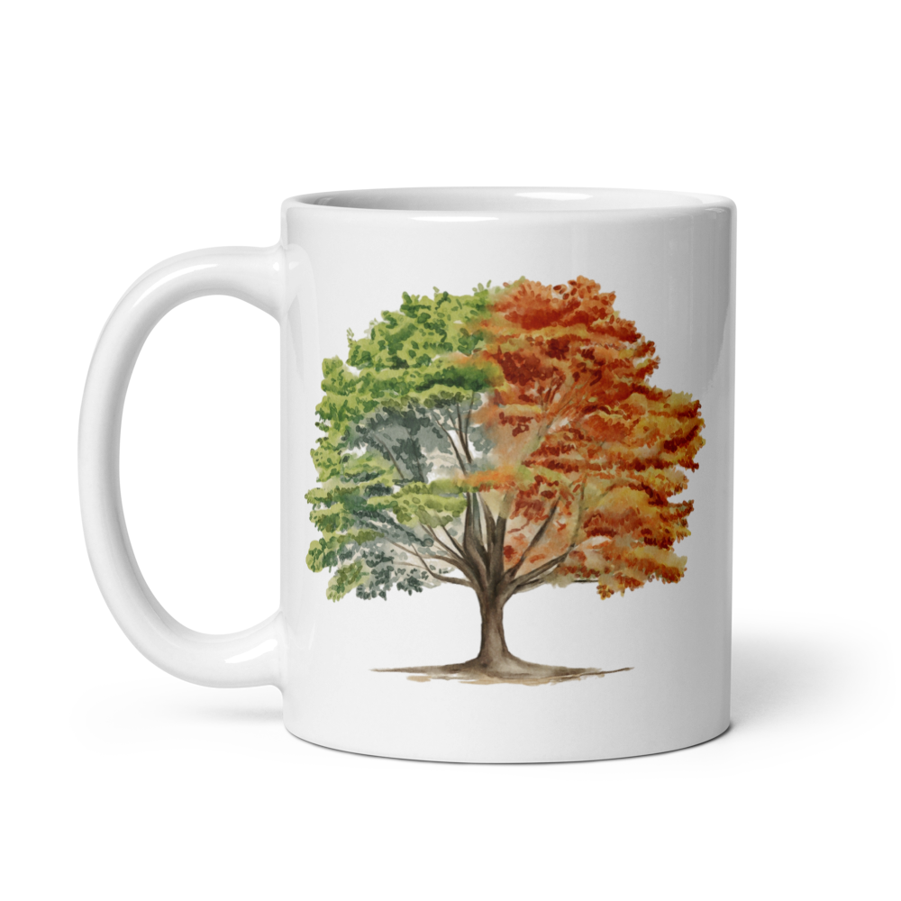 Fall Back: White Mug