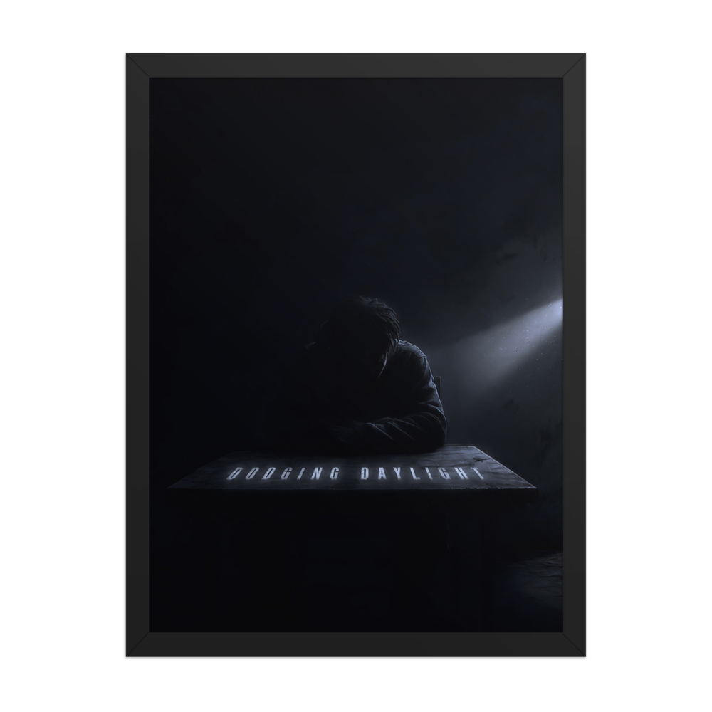 Dodging Daylight: Framed Poster