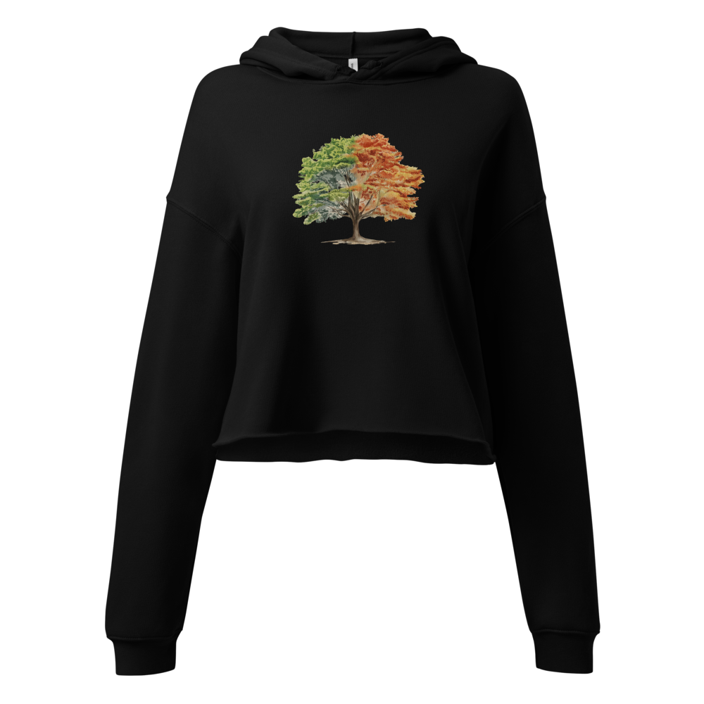 Fall Back: Cropped Hoodie