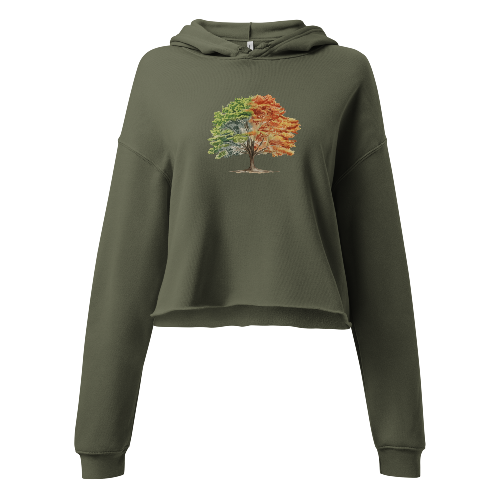 Fall Back: Cropped Hoodie thumbnail 5