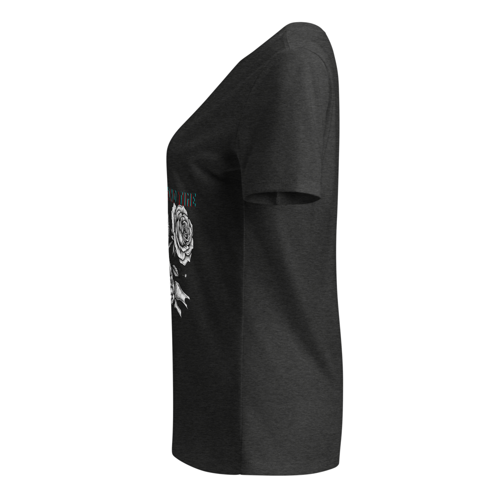Little Coffee A Lot of Happiness Women’s T-Shirt thumbnail 2