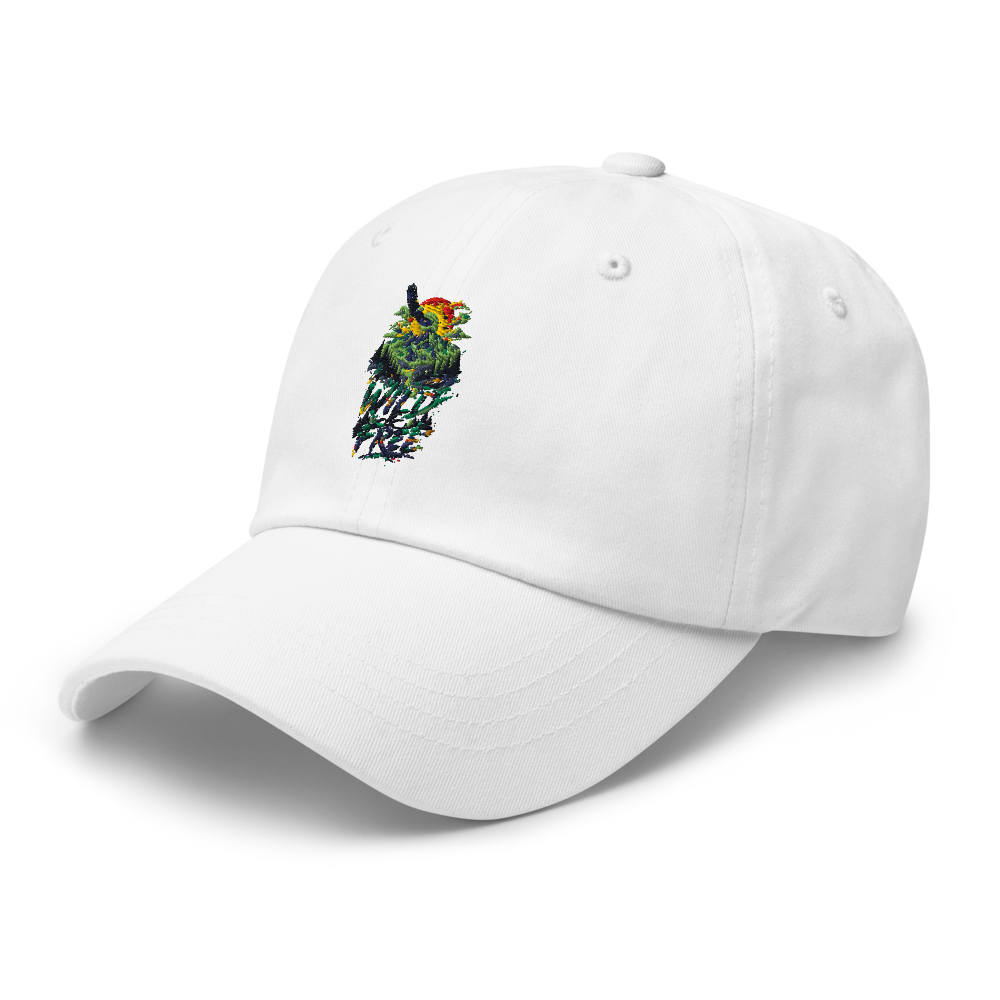Colorful Forest Embroidered Dad Hat thumbnail 3