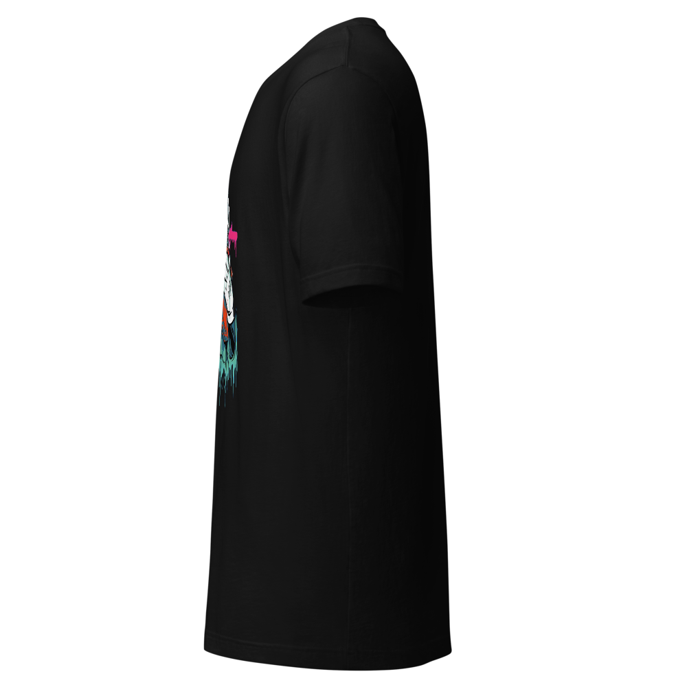 Graffiti Statue of Liberty Streetwear T-Shirt thumbnail 3