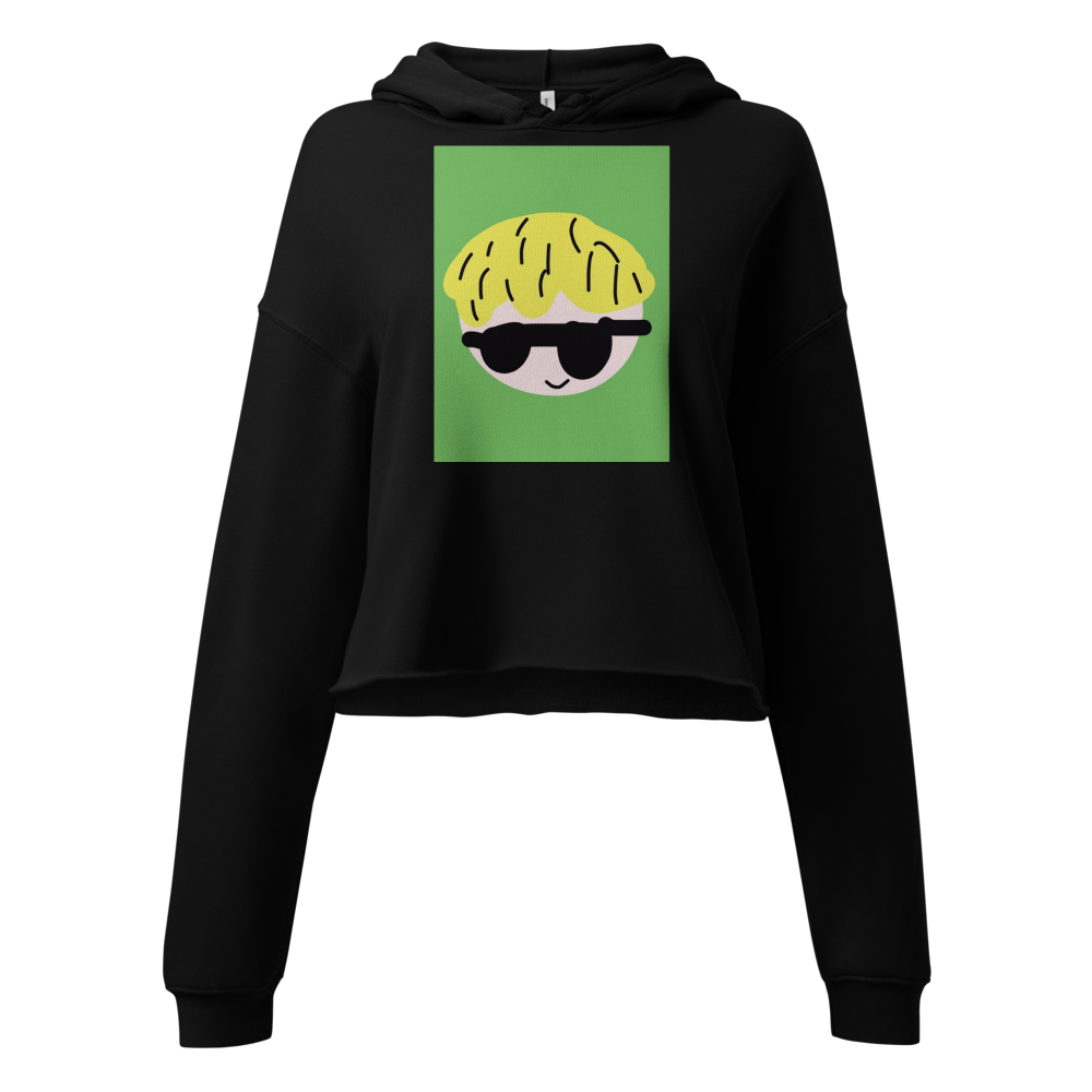 william women cropped hoodie  thumbnail 2