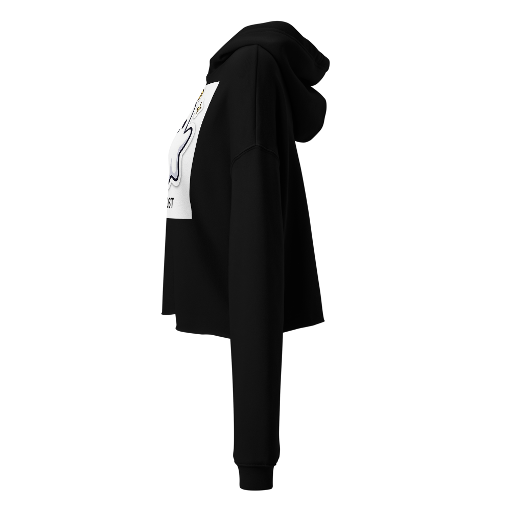 Pookie Ghost Women's Cropped Hoodie|Thread Society thumbnail 3