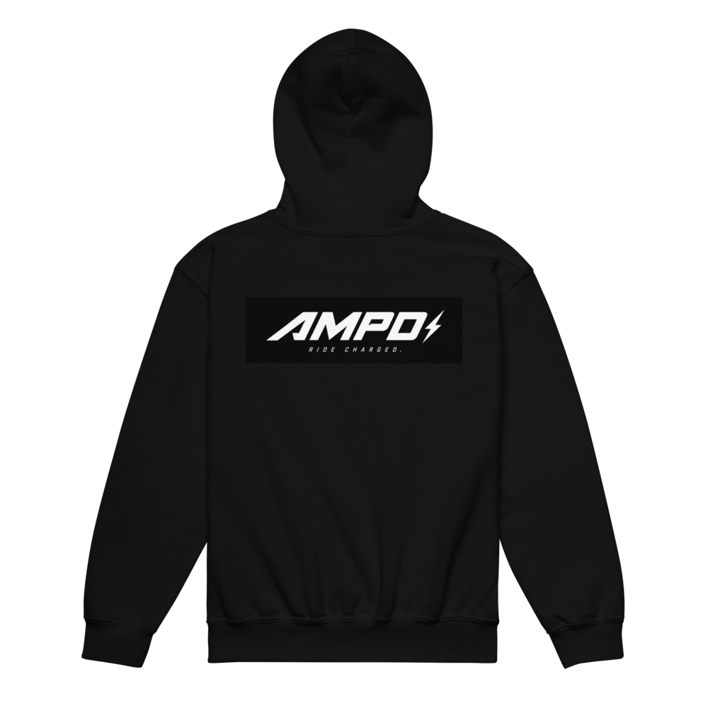AMPD Youth Heavy Blend Hoodie | Cozy Everyday Pull thumbnail 2