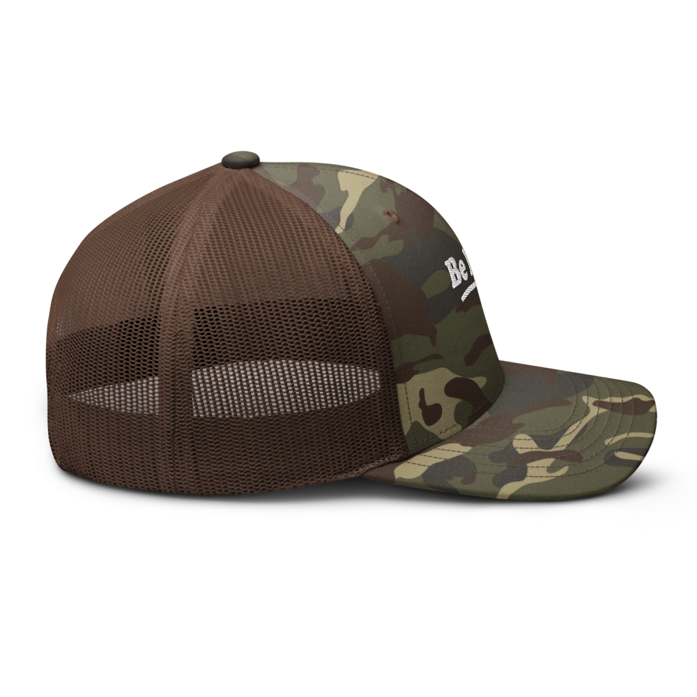 BE KIND CAMO HAT thumbnail 5