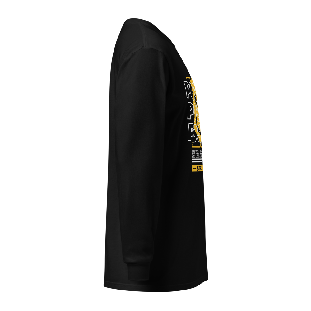 Unisex Garment-Dyed Heavyweight Long Sleeve Shirt thumbnail 4