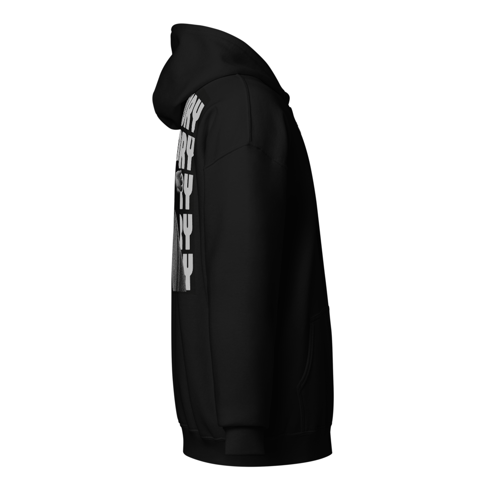 unisex heavy blend zip hoodie  with back printed  thumbnail 4