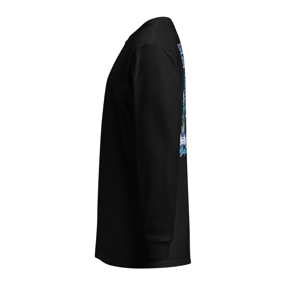 Unisex Garment-Dyed Heavyweight Long Sleeve Shirt thumbnail 3