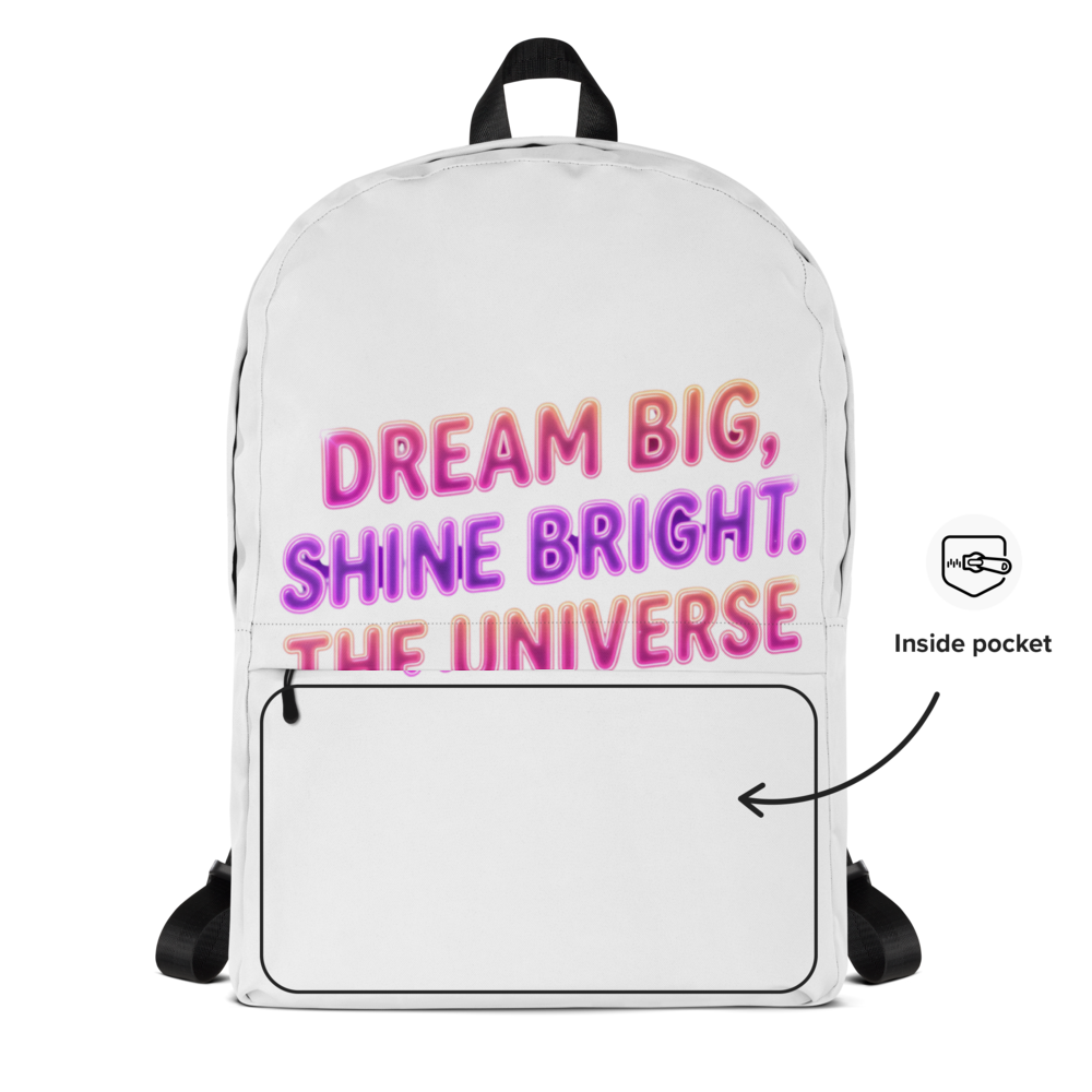 Shine Bright Backpack Everyday School College bag  thumbnail 2