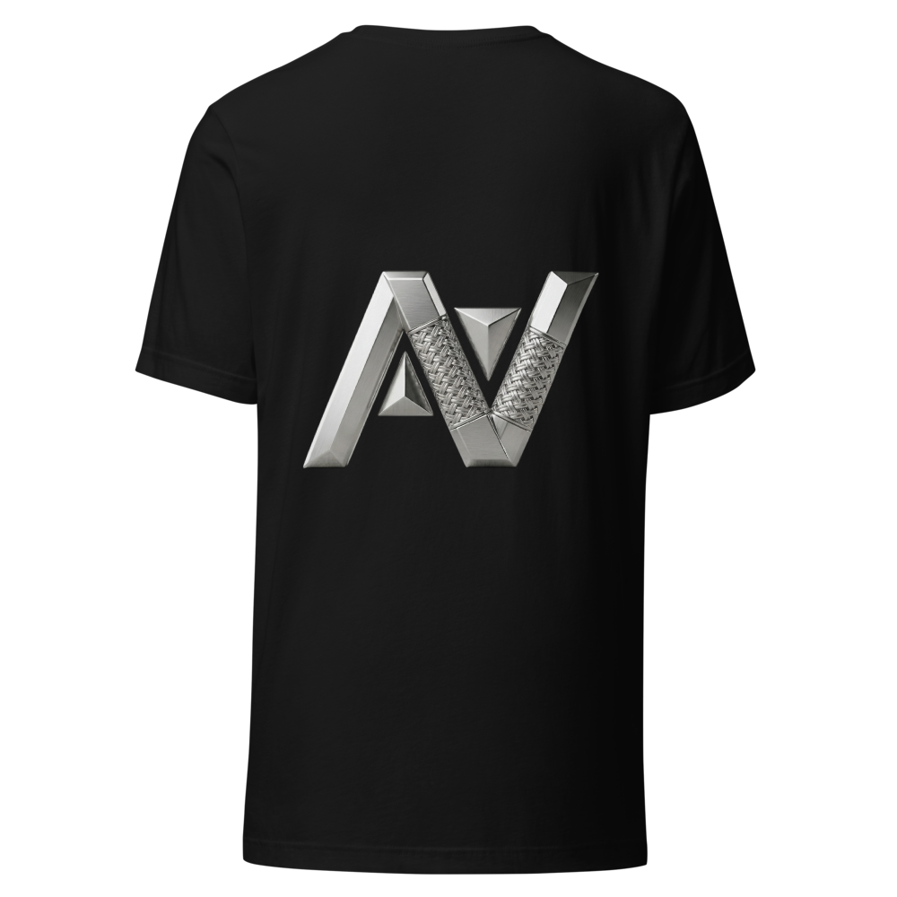 T-shirt en noir « New space » thumbnail 4