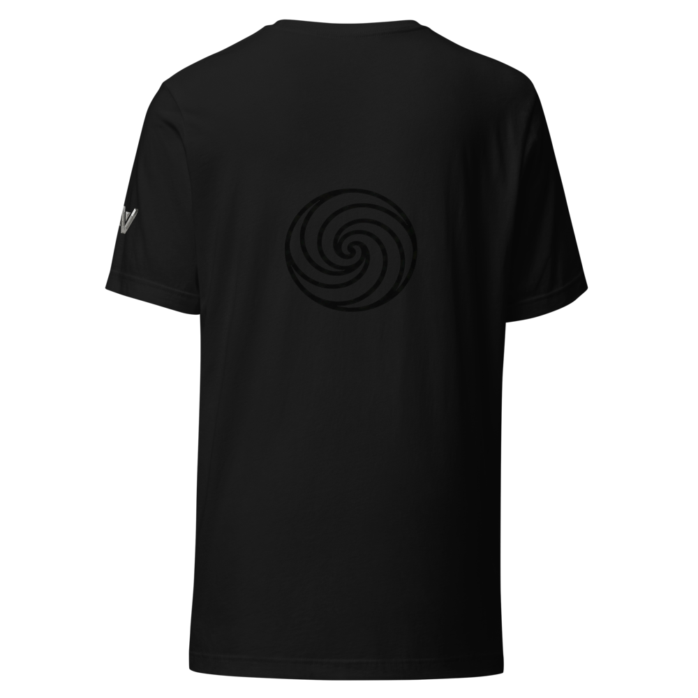 T-shirt spiral black  thumbnail 4