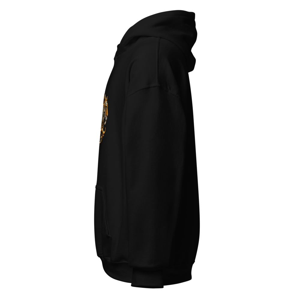 Luxury Lion & Tiger Crest Hoodie Design  thumbnail 3