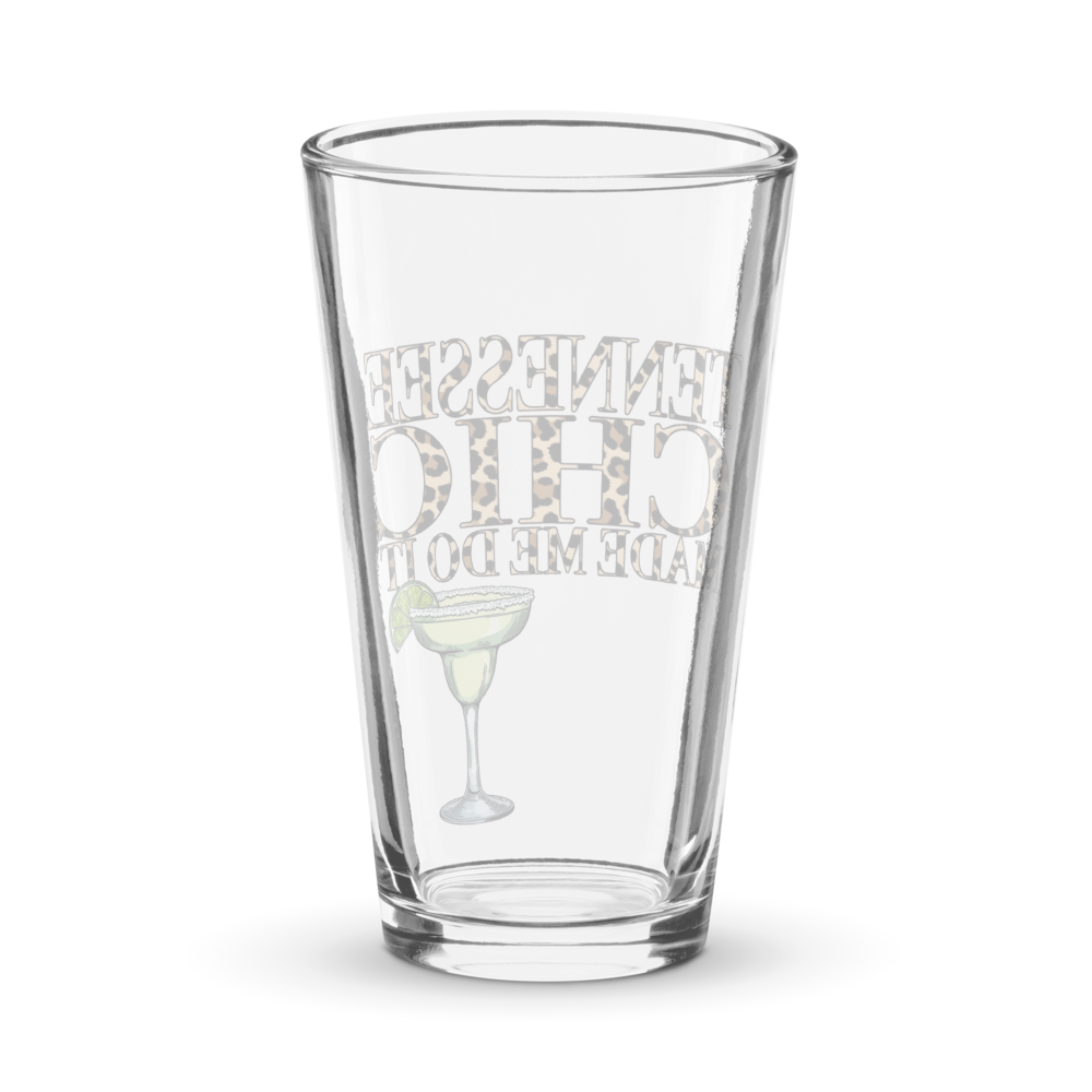Tennessee chic made me do it pint glass thumbnail 2