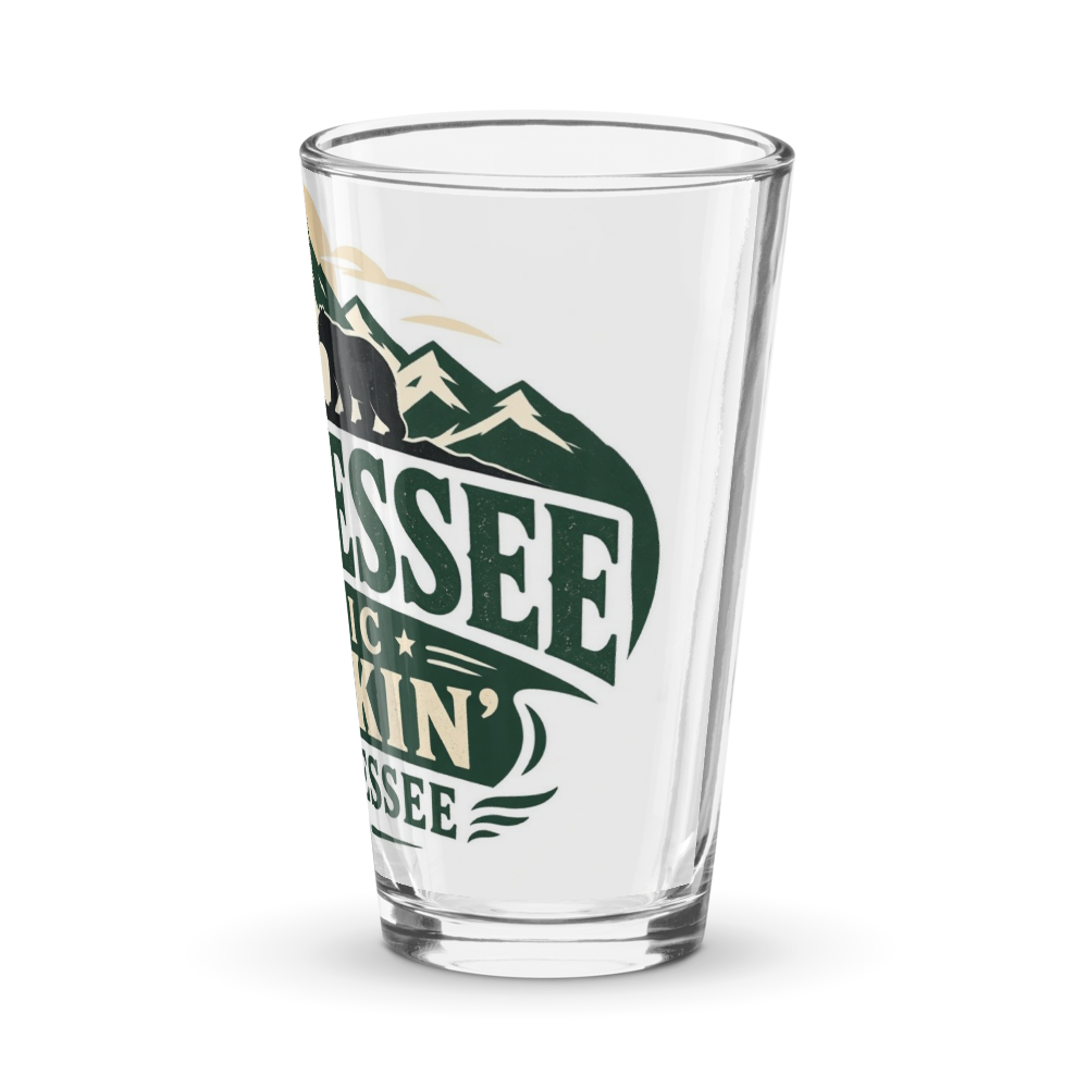 Talkin Tennessee pint glass thumbnail 4