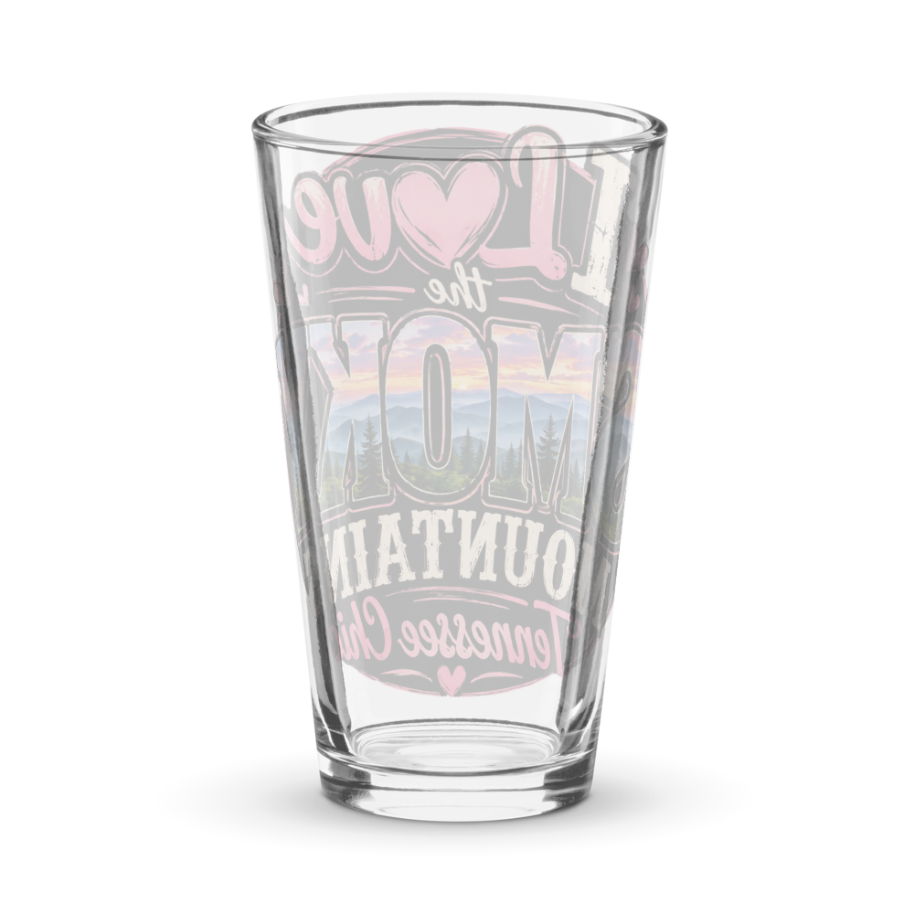 I love the smoky mountains pint glass  thumbnail 2