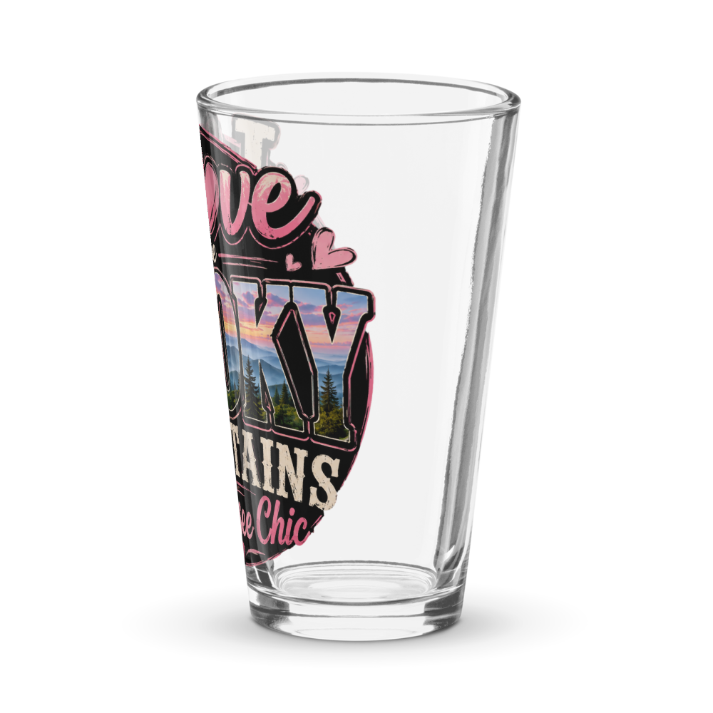 I love the smoky mountains pint glass  thumbnail 4