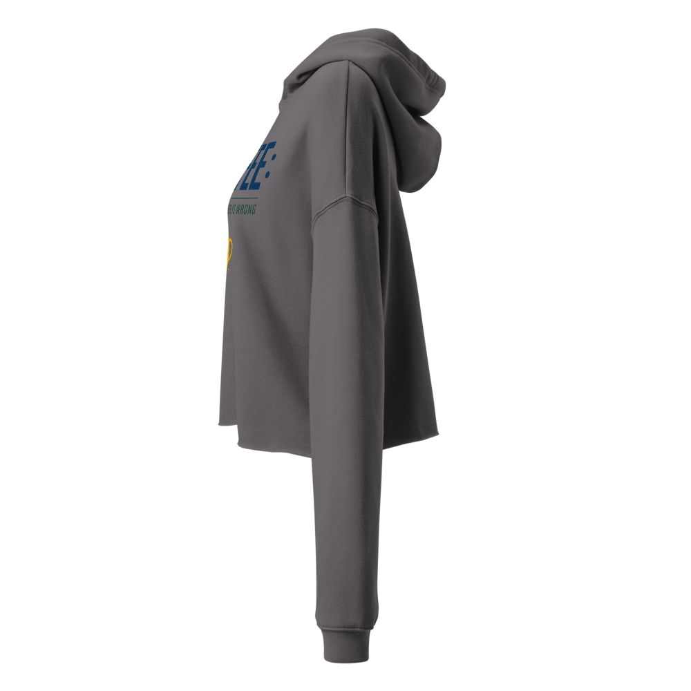 Funny Coffee Cropped Hoodie - Women's Coffee Tee thumbnail 2