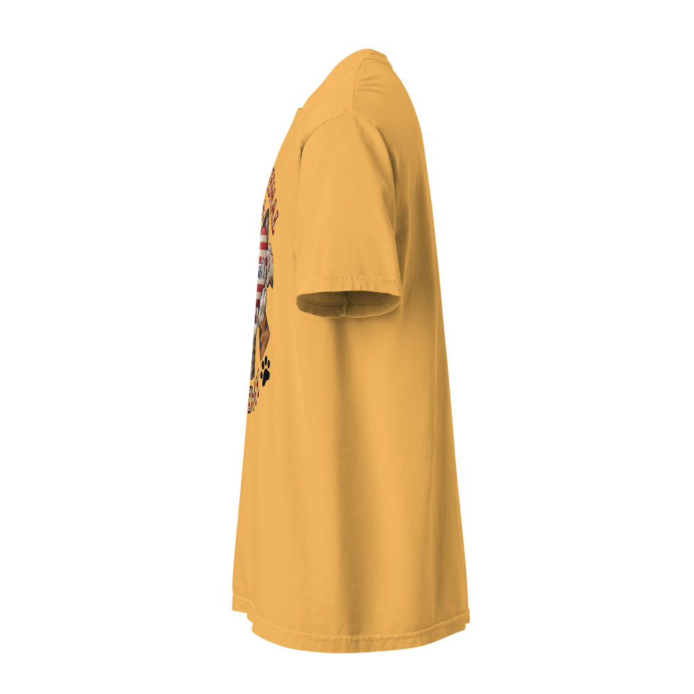 Unisex Garment-Dyed Heavyweight T-Shirt Yellow thumbnail 3