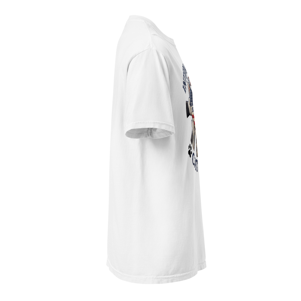 Unisex Garment-Dyed Heavyweight T-Shirt White thumbnail 3