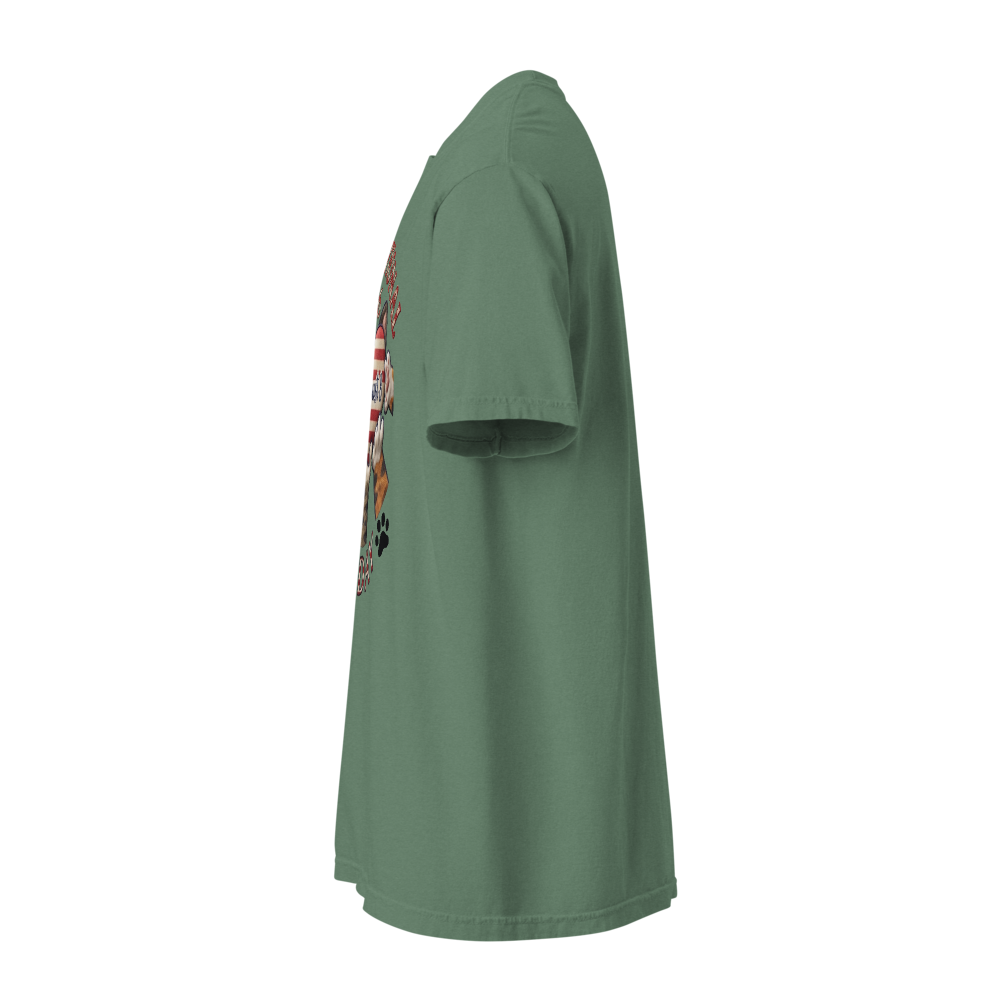 Unisex Garment-Dyed Heavyweight T-Shirt Green thumbnail 2