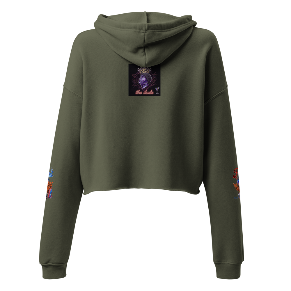 Red Red,White & Blue Military Green Girl Hoodie thumbnail 2