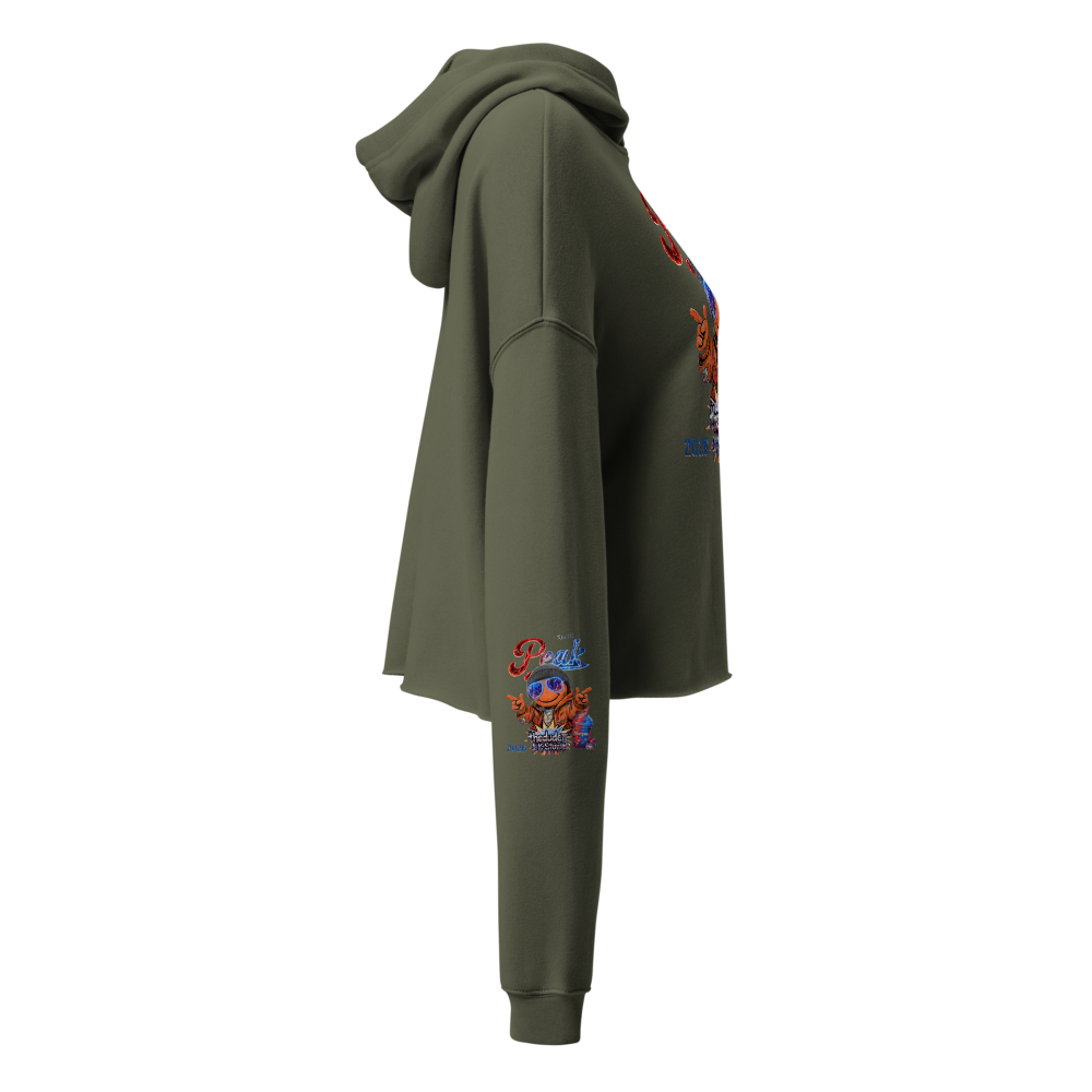 Red Red,White & Blue Military Green Girl Hoodie thumbnail 4