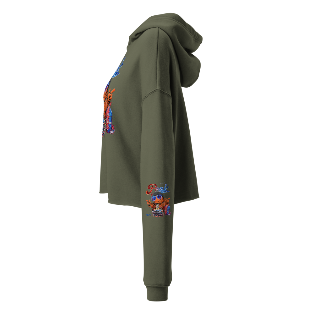 Red Red,White & Blue Military Green Girl Hoodie thumbnail 3