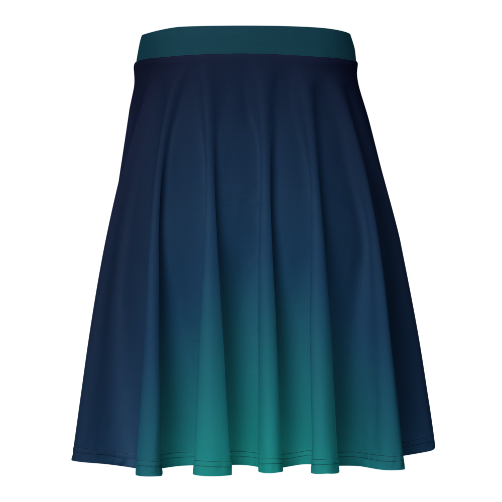 Present U.S. Clothing © Blue inferno Skater Skirt. thumbnail 2