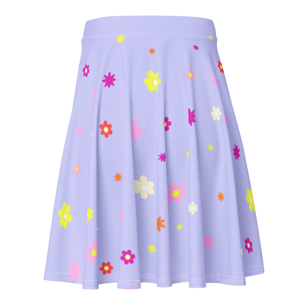 Present U.S. Clothing © Flora Pastel Purple Skirt. thumbnail 2