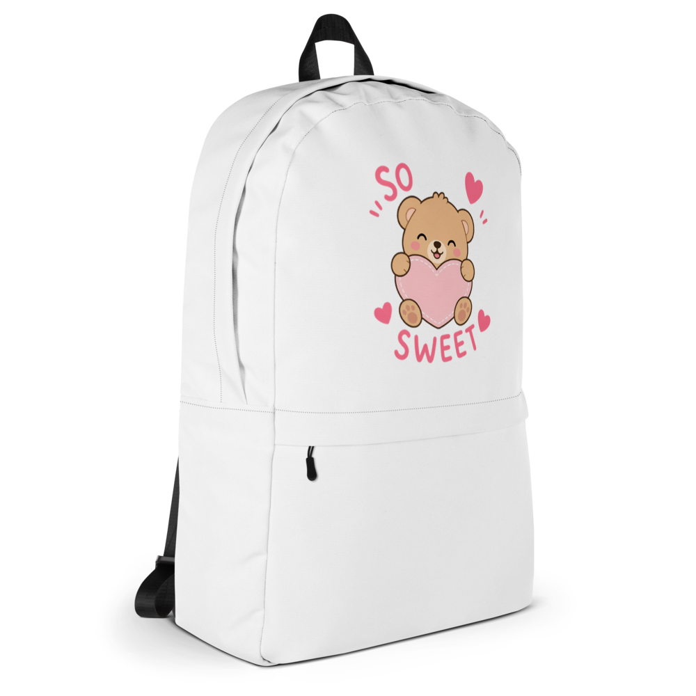 Cute Teddy Bear Hugging Heart – So Sweet Kawaii Ca thumbnail 4