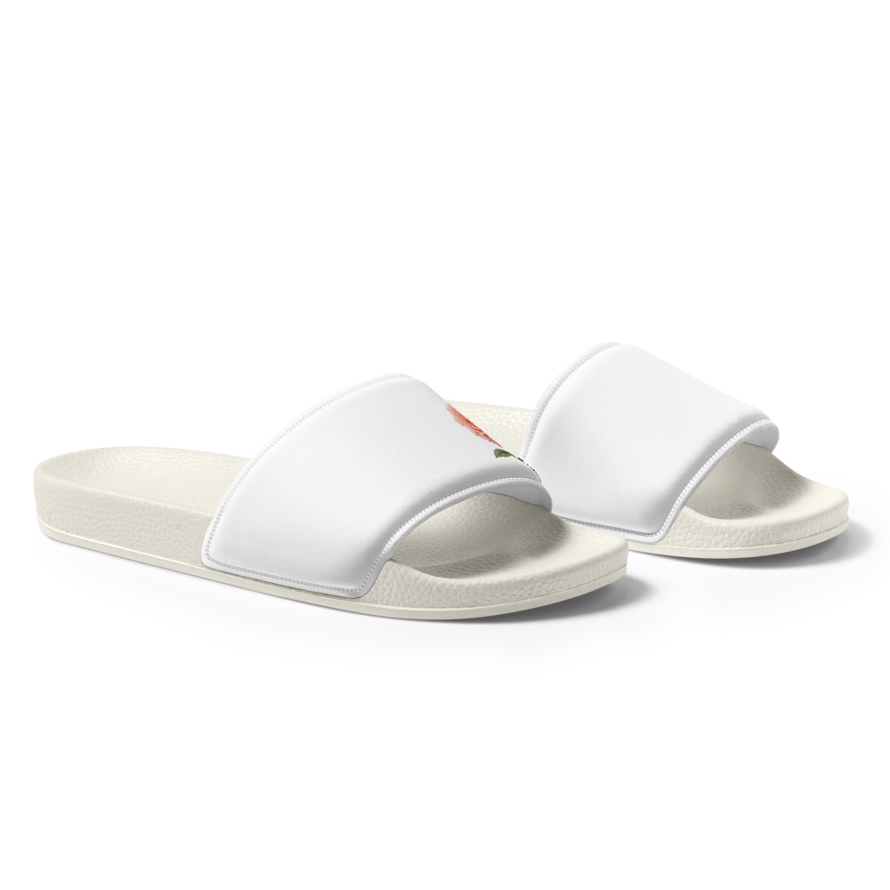 Floral Women's Slides | Botanical Summer Slip-On. thumbnail 3