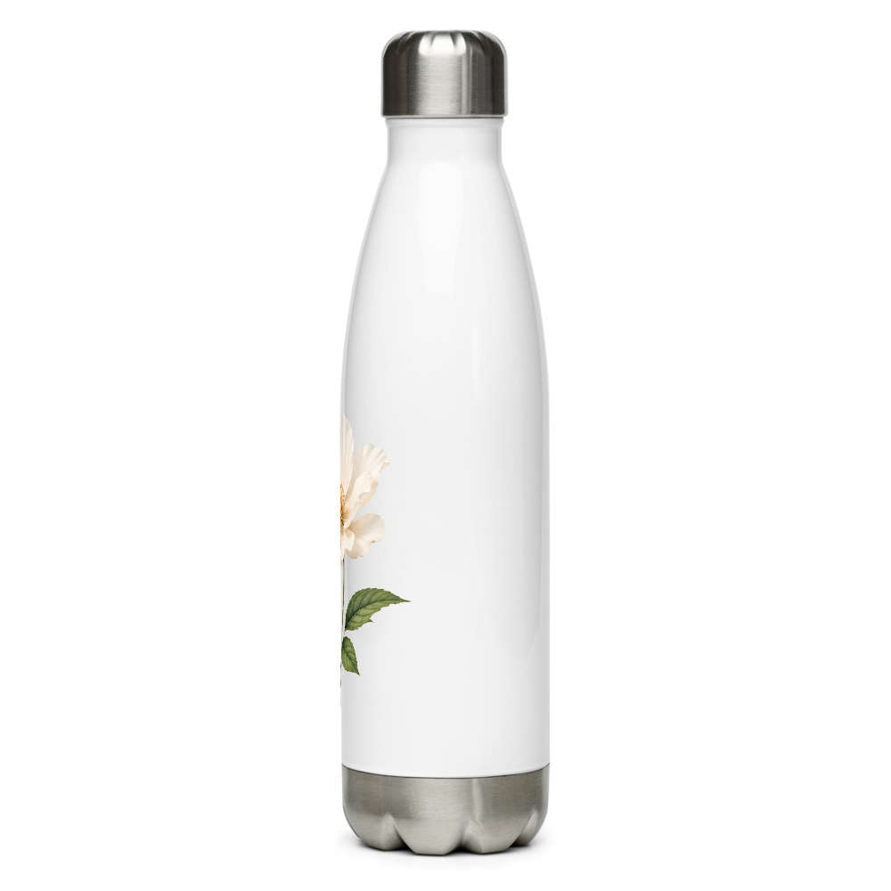Floral Stainless Steel Water Bottle. thumbnail 3