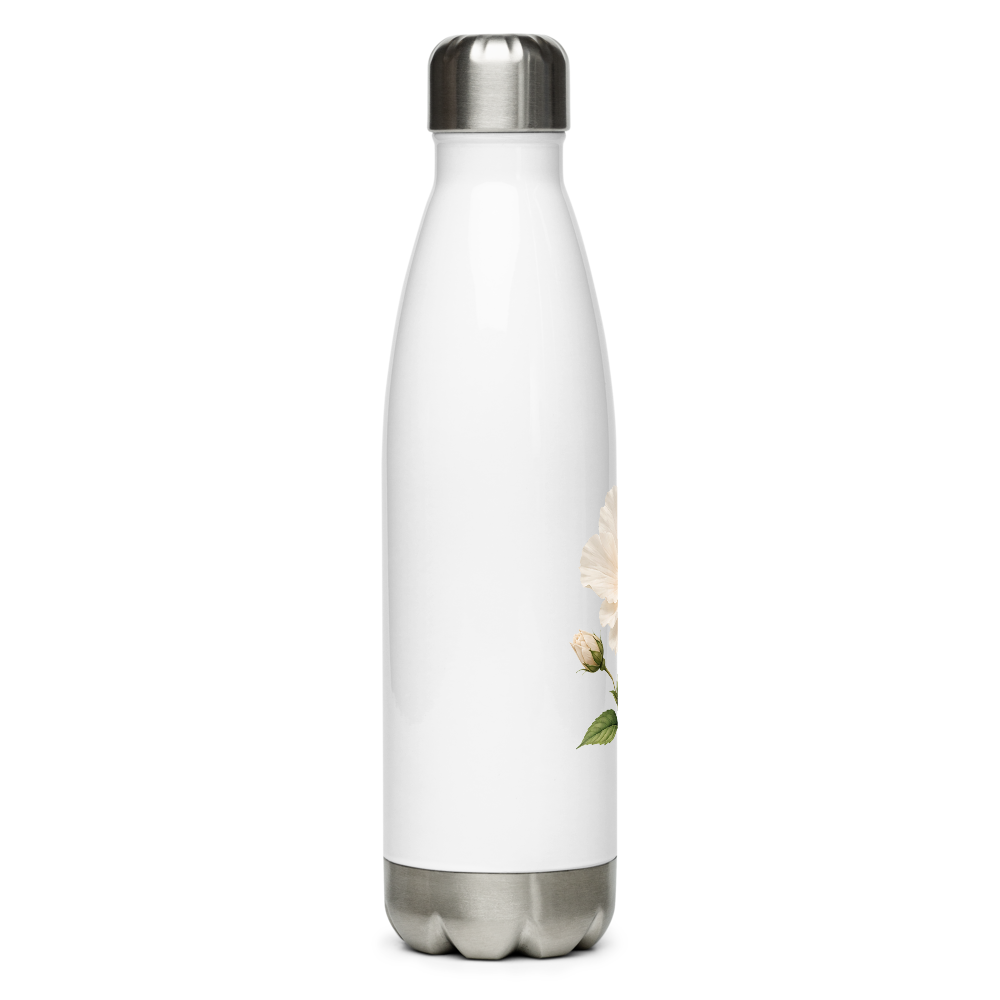 Floral Stainless Steel Water Bottle. thumbnail 2
