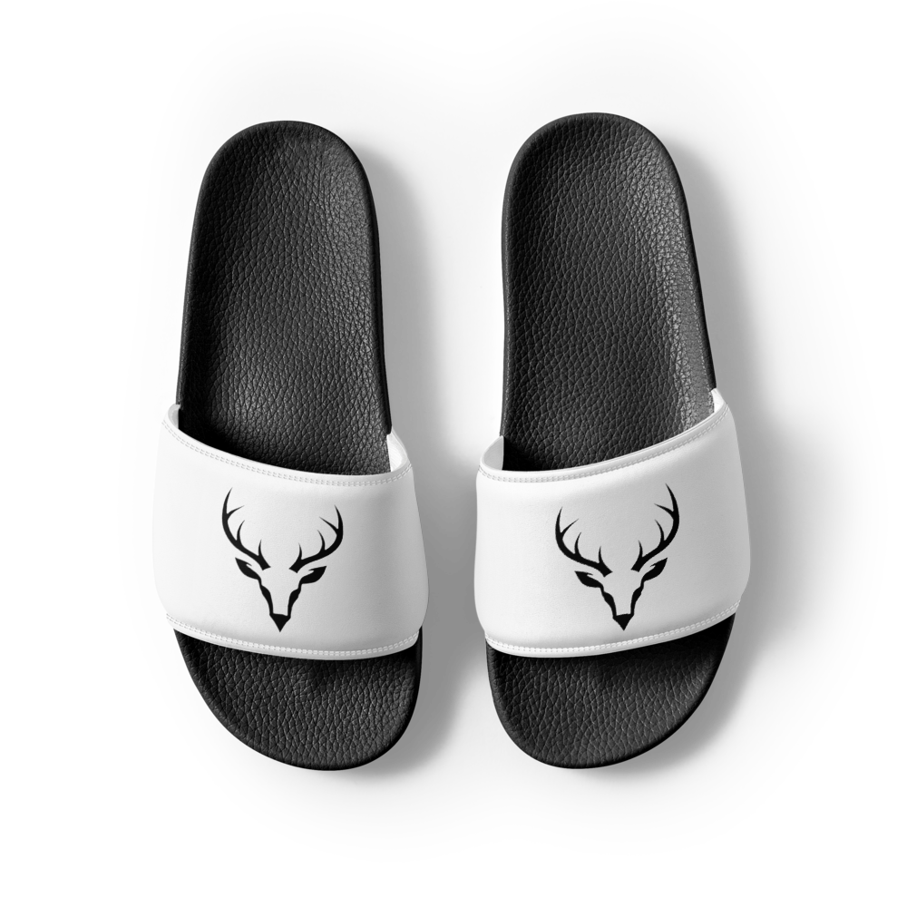 Majestic Deer Head Men's Slides | Wildlife Graphic thumbnail 2