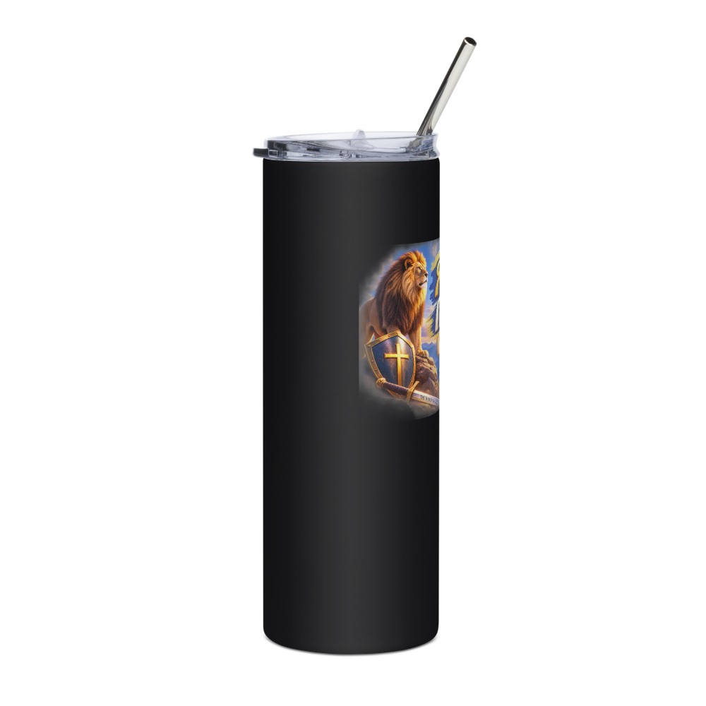ጽኑ፤ በረቱ! – 1 ቆሮንቶስ 16፥13 / ኢያሱ 1፥9 Tumbler thumbnail 4