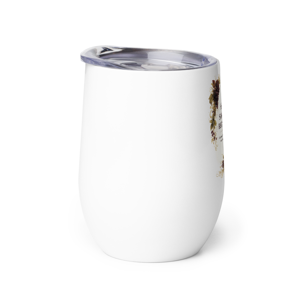 Vintage Grape Garden Luxe Wine Tumbler thumbnail 4